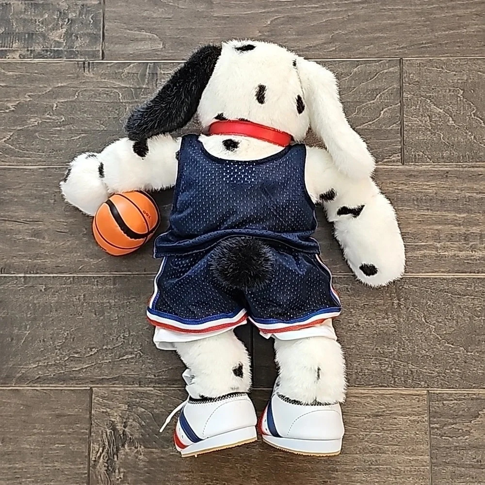 Build-A-Bear Dalmatian Basketball Player
